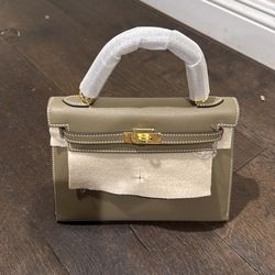 Hermes Kelly 25 Etoupe color