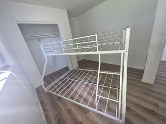 Metal Twin over full size bunk bead