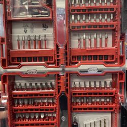 Impact Drill And Drive Set Milwaukee 120 Pieces