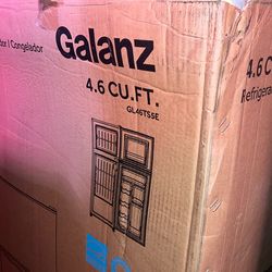 4.6 Cu.ft  Fridge And Freezer