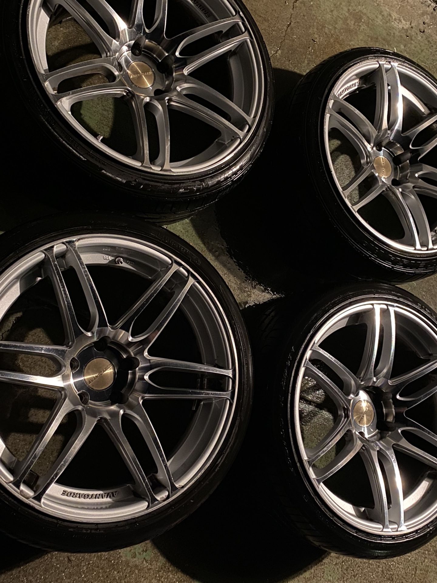 20” Wheels Avant Garde m368 20x10 +20 5x120 - $1,200