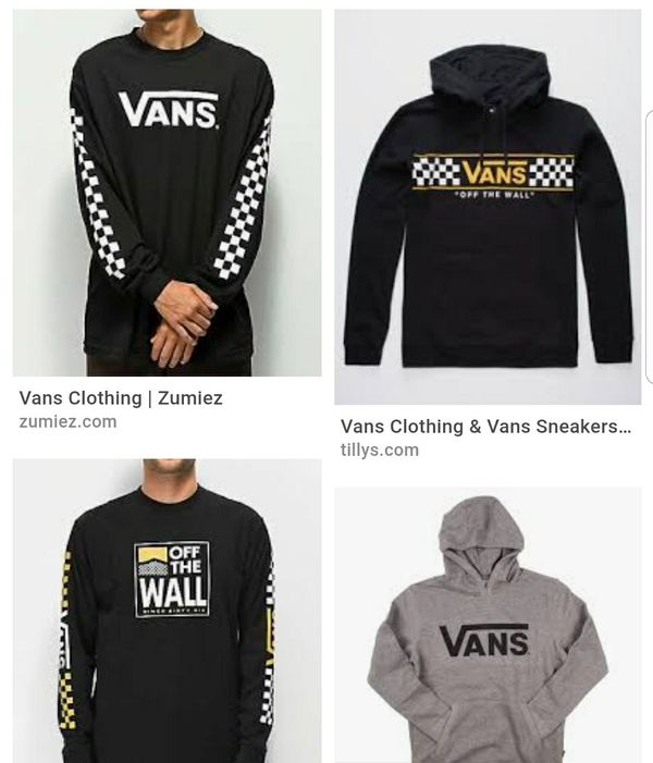 vans clothing near me