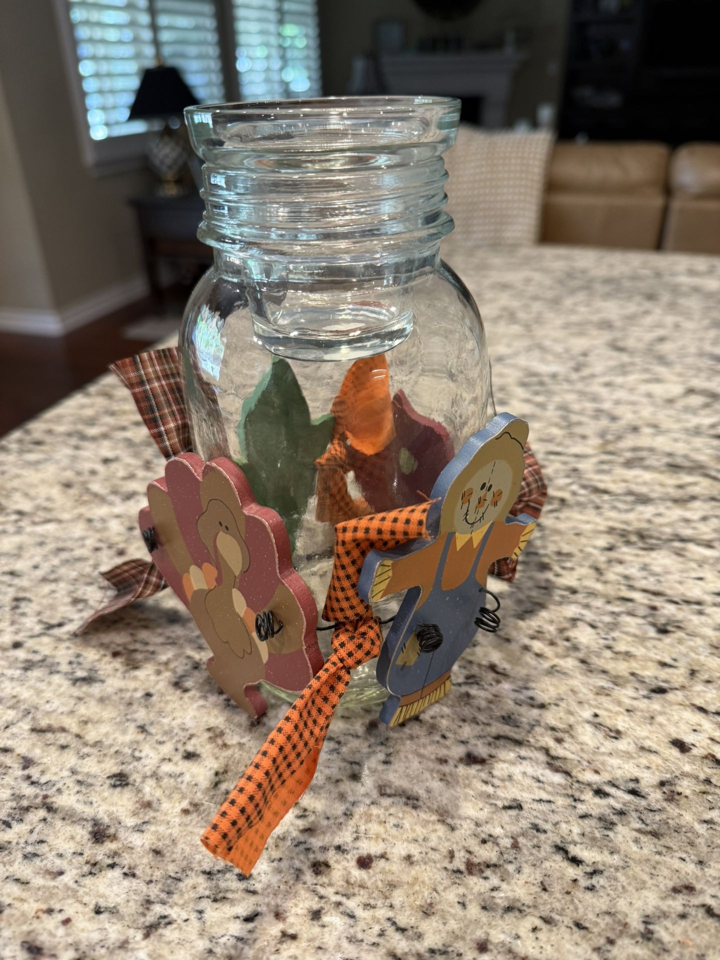 Seasonal Candle Candy Holder