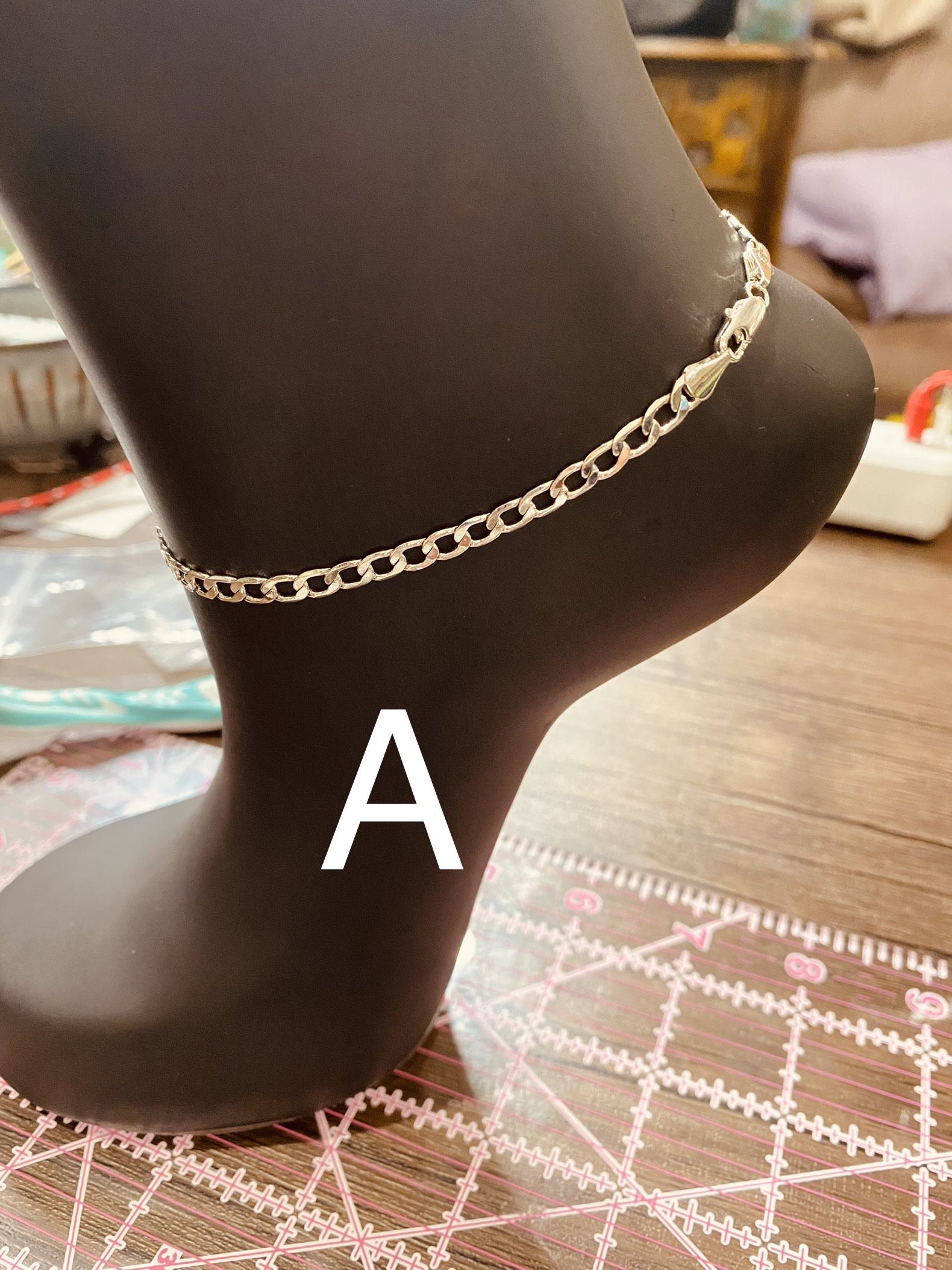 Stainless Steel 9 inch Anklet