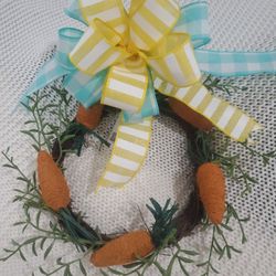 New! 9 Inch Easter Wreath.