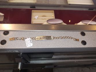 Cash America-10K Christal Gold Bracelet