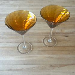 Set of Martini Glasses 