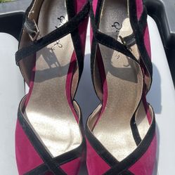 Fuschia Heels