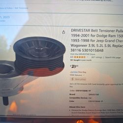 Drivestar Tensioner Pulley Fits GM 