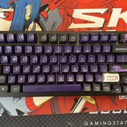 Black Panther custom wakanda 75% legendary Keyboard