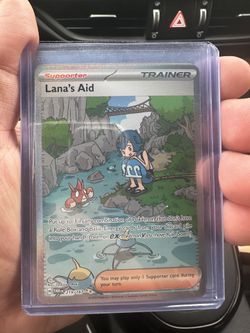 Lana’s Aid SIR Pokemon Card