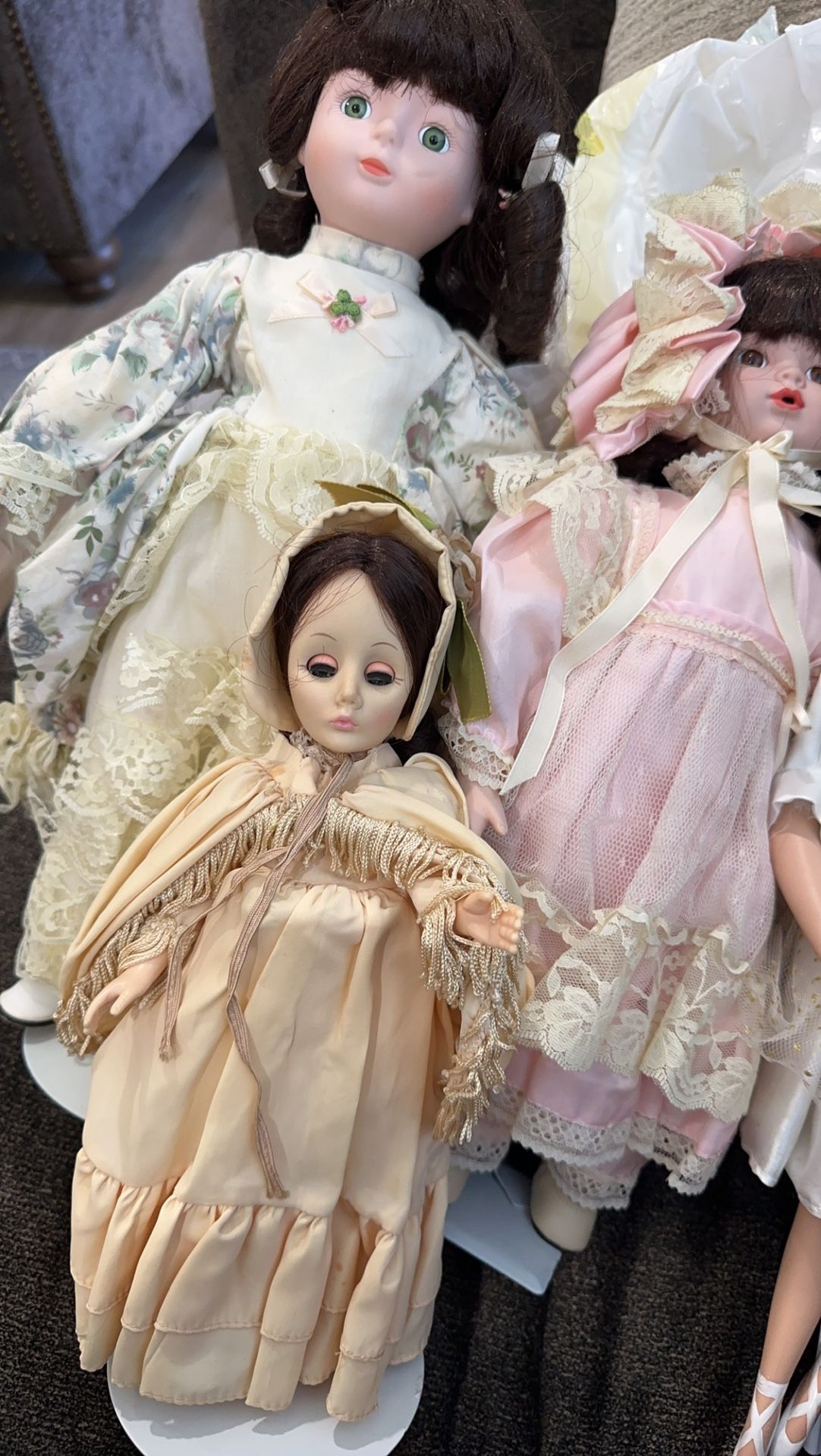 Antique Porcelain Dolls 