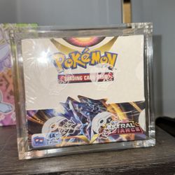 Sealed Astral Radiance Pokemon Booster W/ Display Case 