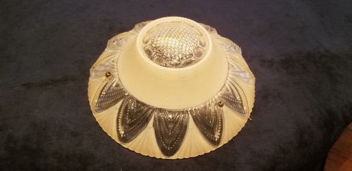 Vintage Glass Ceiling Light Shade