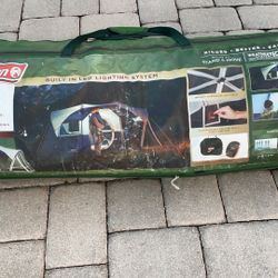 Coleman 6-person Tent. Elite Weathermaster. USED ONLY ONCE! $100
