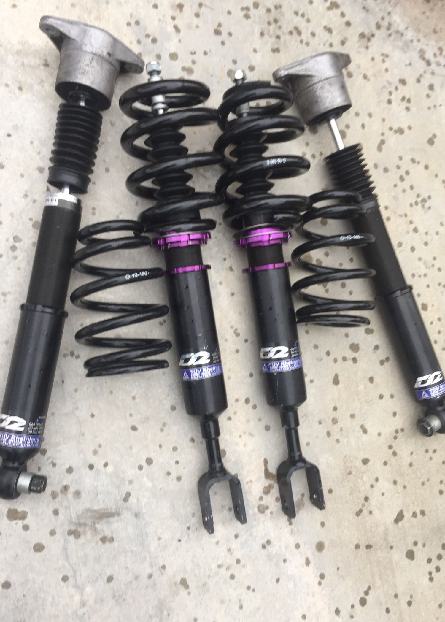 A4 S4 D2 coilovers Audi