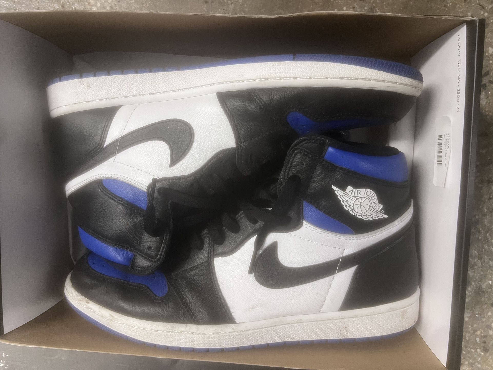 Jordan Retro 1s Royal Blues Sz 13