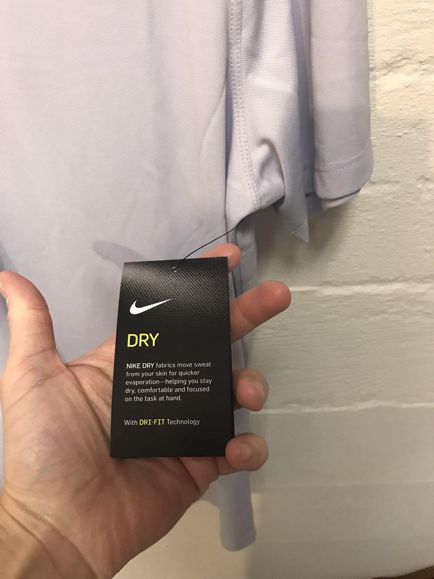 Nike Dry Victory Blade Golf Polo New Large