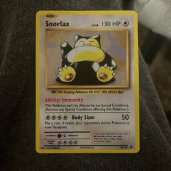 Pokemon TCG Snorlax Promo XY179