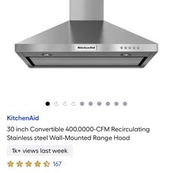 30 Inch KitchenAid Hood