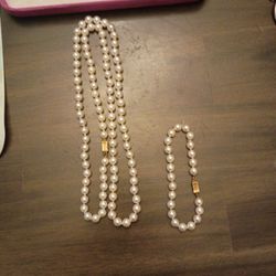 14kt Clamps And Pearls 