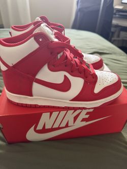 Red High Top Dunk 6Yth 