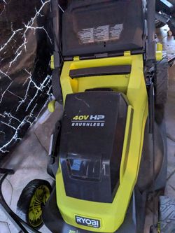Ryobi 40 volt lawnmower electric
