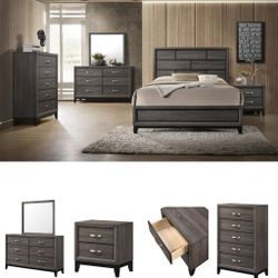 New 4 Pc Bedroom Ackerson Collection