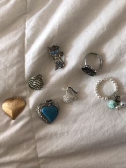charms for necklaces and rings