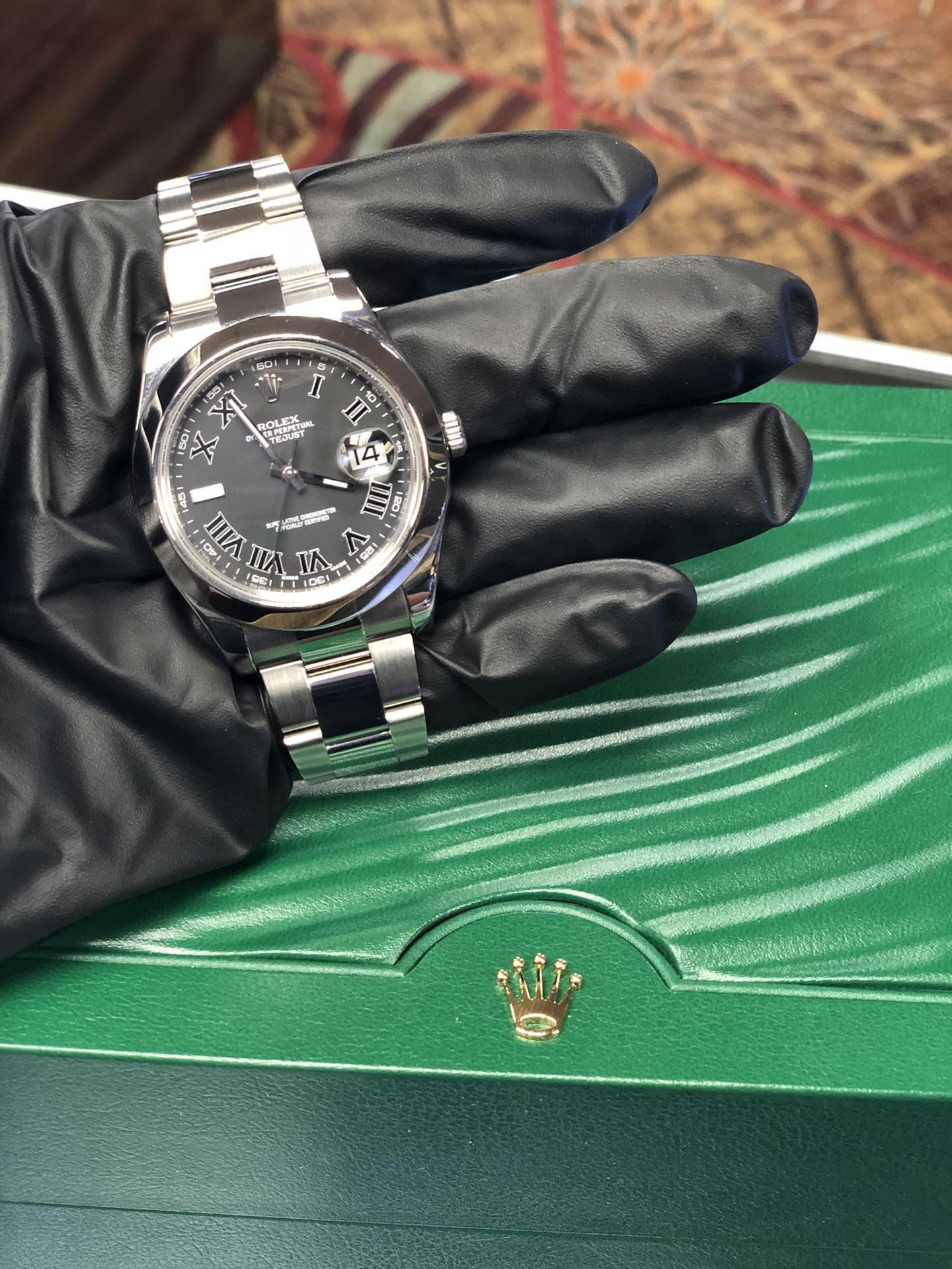 Rolex date-just 41mm