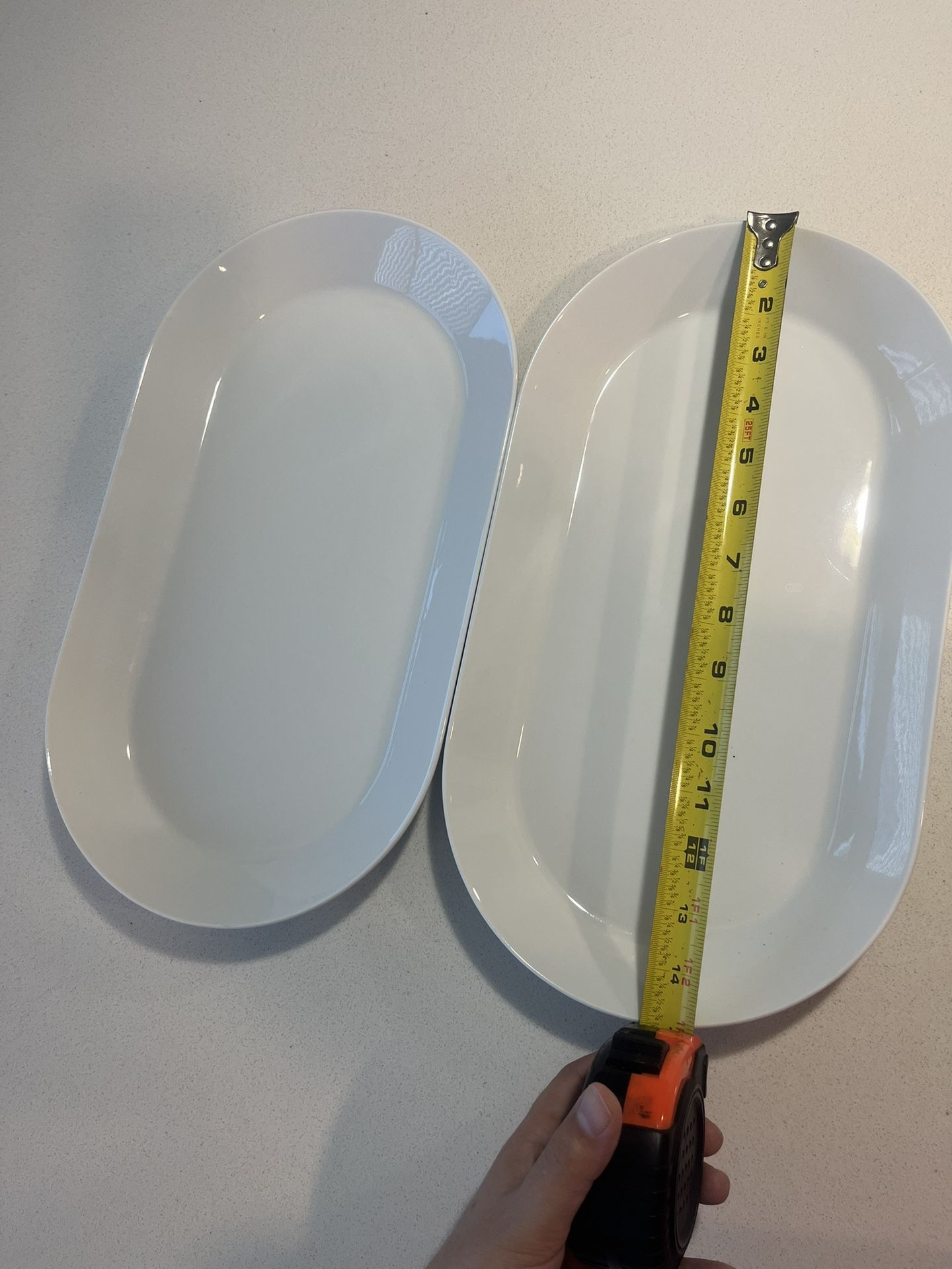 Oval Plate 2 Pc For $5