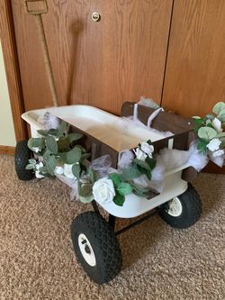 Decorated Wagon for wedding