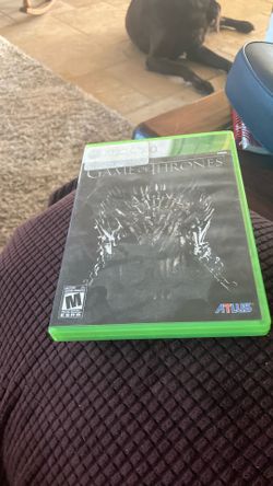 X Box 360 Game Of thrones