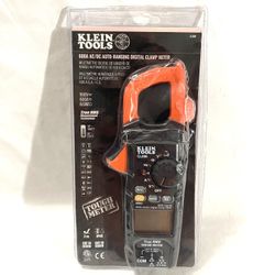 Brand New In The Package (Klein Tools) Digital Clamp, Meter AC-Auto Range TRMS-Auto Off. Retails for $130.
