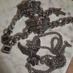 Biker Jewelry Set.