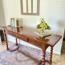 Console Sofa Table That Transforms In Tracy 