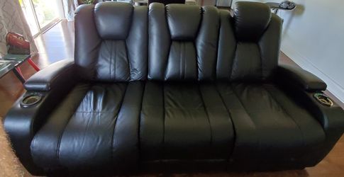 Recline Couch with a touch of a button