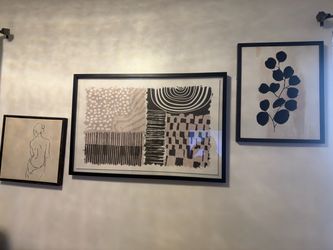 Set of 3 Framed Wall Art Prints