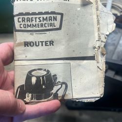 Craftsman Router