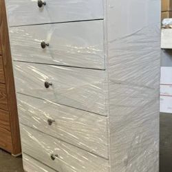 5 Drawer White Color 