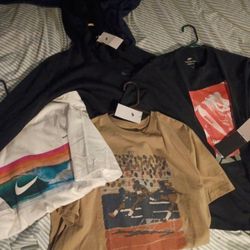 Nike bundle tshirts and hoodie New with tags 150
