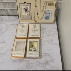 One In English Wedding Book For Church. Nuestra Boda Small Books For Wedding In Spanish. Guest Sign In Prices From $6-$20