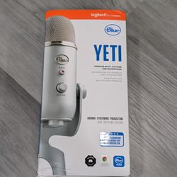 Yeti Streaming Microphone (Brand new sealed)