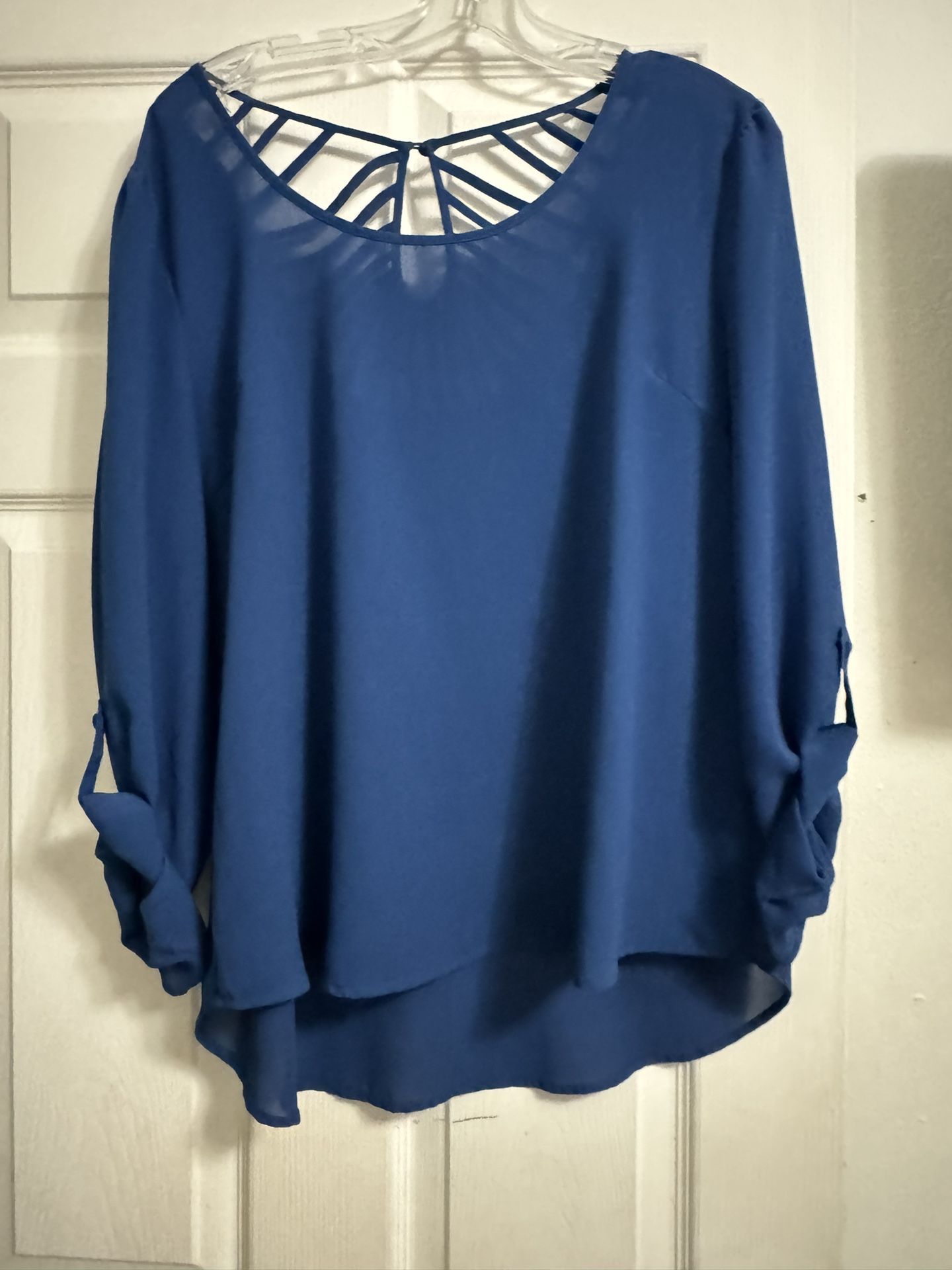 Blue Women Blouse