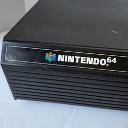 Vintage Nintendo 64 Storage Box Game Organizer 