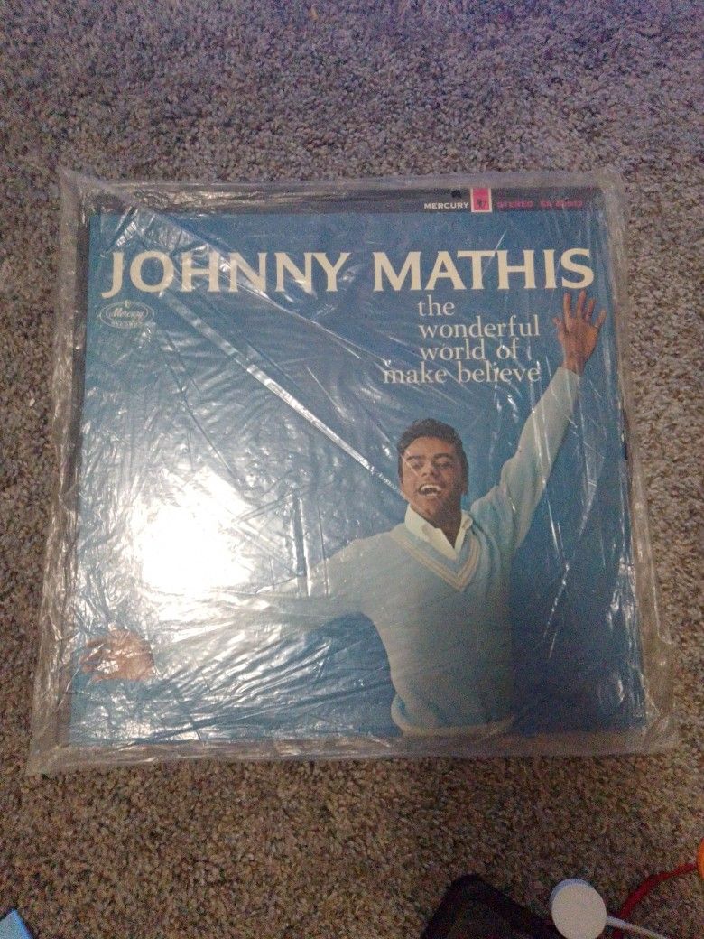 The cover of Johnny Mathis' 1964 album, "The Wonderful World of Make Believe".