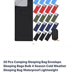 4 Season Sleeping Bags!