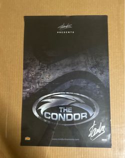 Autographed Signed Stan Lee The Condor Poster San Diego Comic Con Marvel