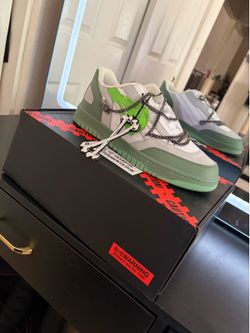 Chunky sneakers green