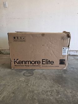 Kenmore Elite Microwave Hood Combination